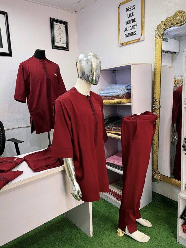 Stylish Native Wear: Red - Image 2