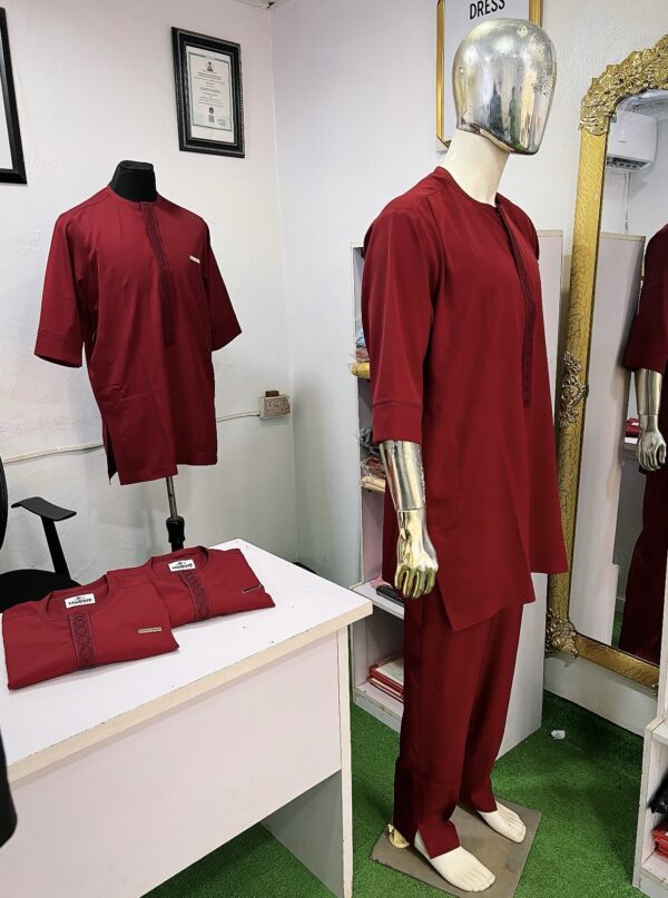 Stylish Native Wear: Red - Image 3